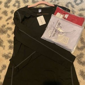 NWT set of 3 workout tops.